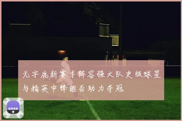 无字鹿新赛季阵容强大队史级球星与精英中锋能否助力夺冠